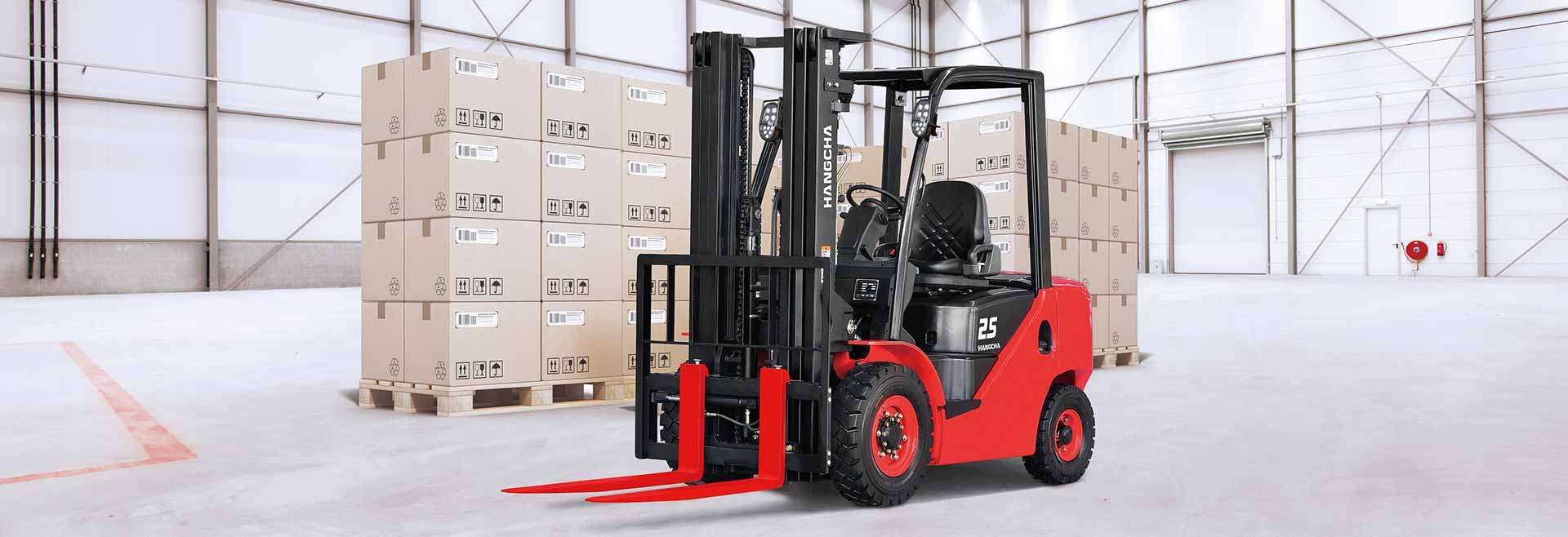 Empilhadeira Contrabalanceada Diesel 2,5 ton
