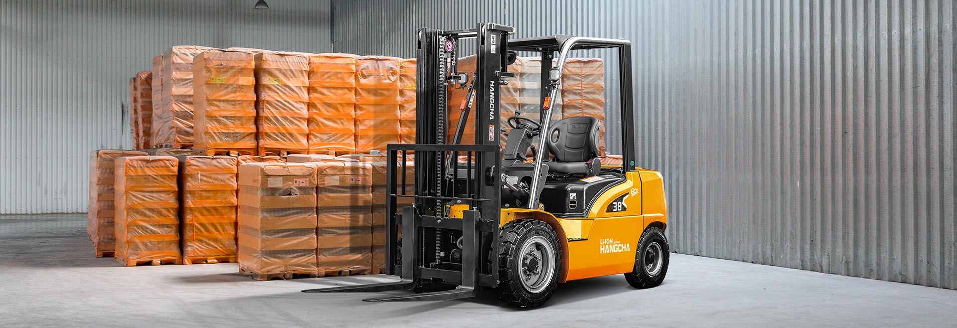 Empilhadeira Contrabalanceada Elétrica Lítio 2,5 ton XE